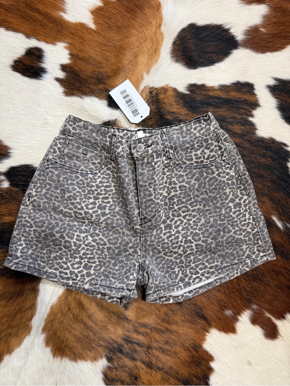 Cheetah Print Shorts